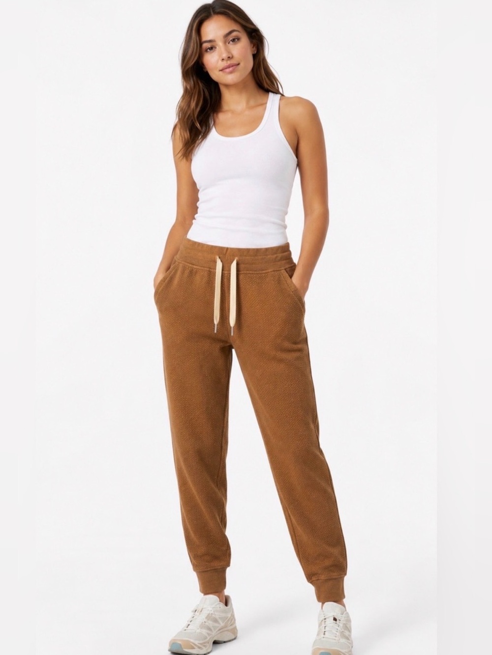 Lululemon Warm Down Mid Rise Jogger Cozy Breathable Athleisure Pants 12 LW5EHFS
